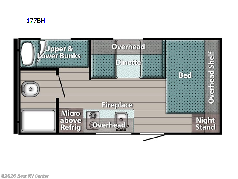 2025 Gulf Stream Independence 177BH - Used Travel Trailer For Sale by Best RV Center in Turlock, California