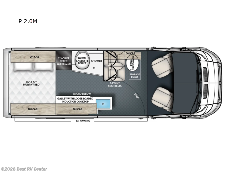 2026 Coachmen Pixel P 2.0M - New Class B For Sale by Best RV Center in Turlock, California