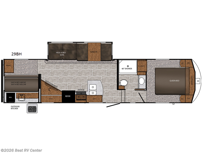 2018 Prime Time Crusader Lite 29BH - Used Fifth Wheel For Sale by Best RV Center in Turlock, California features Slideout