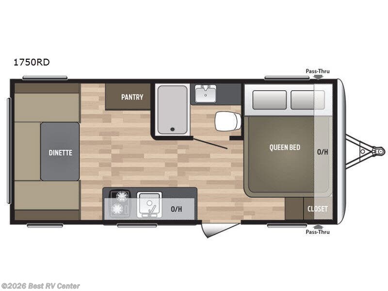 2017 Keystone Springdale Summerland Mini 1750RD - Used Travel Trailer For Sale by Best RV Center in Turlock, California