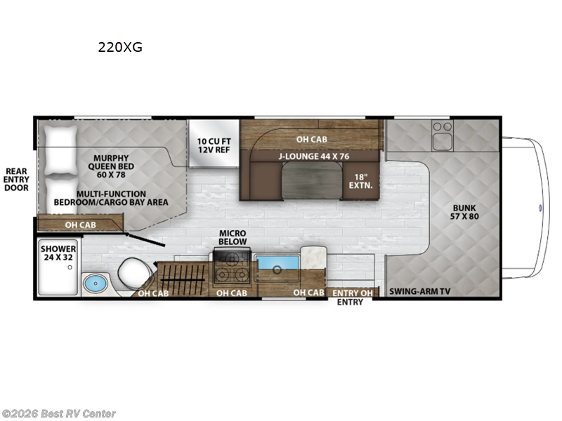 2026 Coachmen Leprechaun 220XG Ford 350 - New Class C For Sale by Best RV Center in Turlock, California