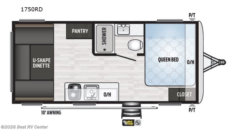 2020 Keystone Springdale Mini 1750RD - Used Travel Trailer For Sale by Best RV Center in Turlock, California