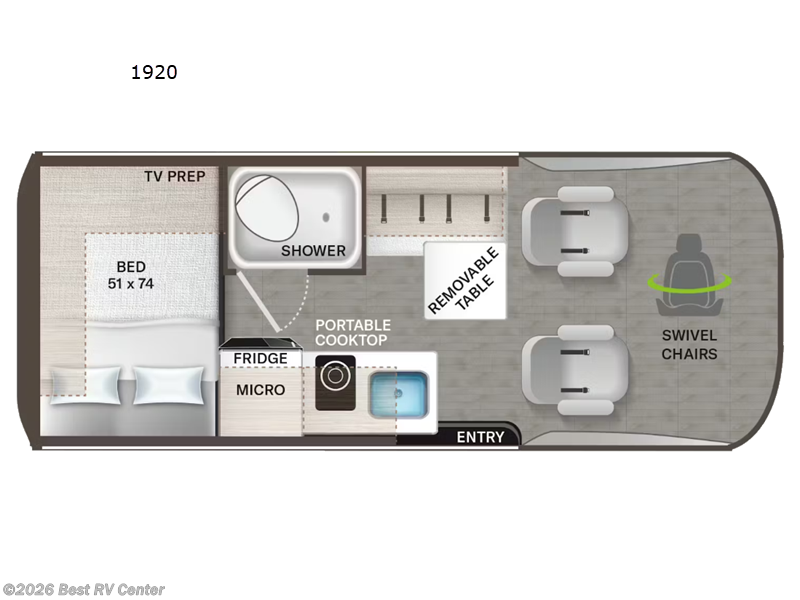 2026 Thor Motor Coach Talavera 1920 - New Class B For Sale by Best RV Center in Turlock, California