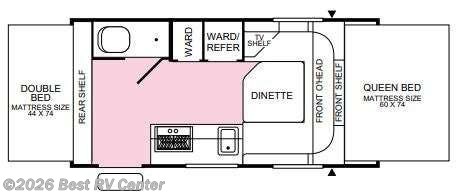 2000 Fleetwood Wilderness 717B - Used Travel Trailer For Sale by Best RV Center in Turlock, California
