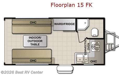 2012 MVP RV Impact 15 FK - Used Toy Hauler For Sale by Best RV Center in Turlock, California