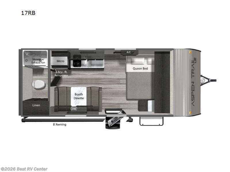 2025 Dutchmen Aspen Trail Mini 17RB - Used Travel Trailer For Sale by Best RV Center in Turlock, California