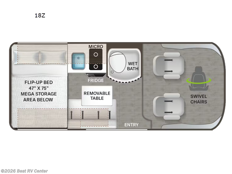 2027 Thor Motor Coach Rize 18Z - New Class B For Sale by Best RV Center in Turlock, California
