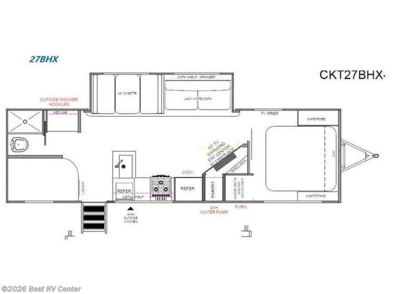 2027 Forest River Cherokee Alpha Wolf 27BHX-L - New Travel Trailer For Sale by Best RV Center in Turlock, California