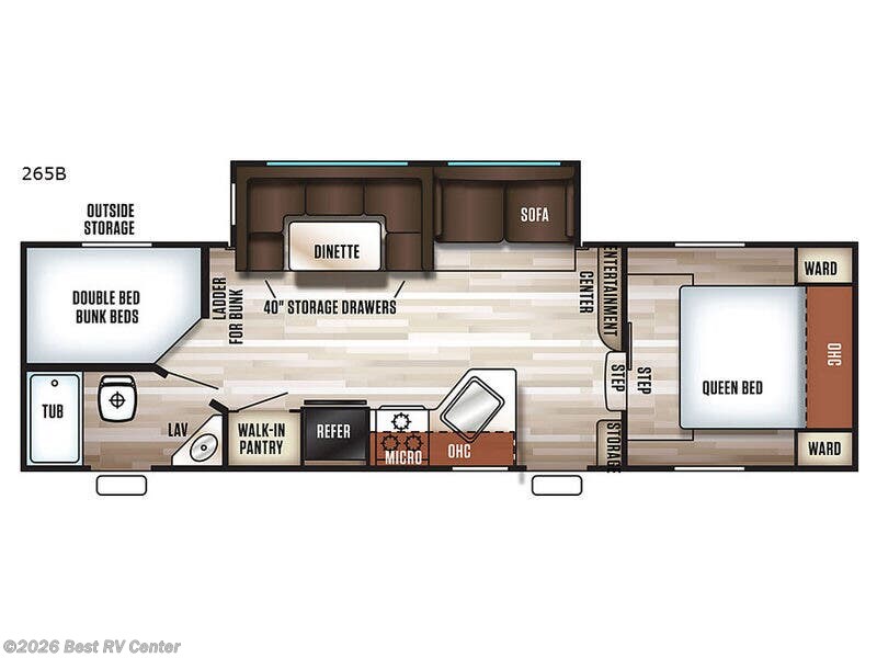 2017 Forest River Cherokee 265B - Used Fifth Wheel For Sale by Best RV Center in Turlock, California features Slideout