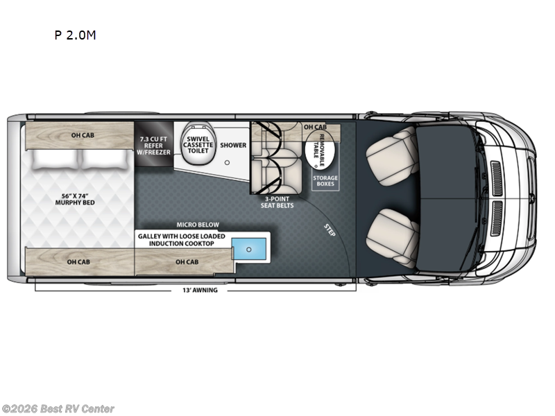 2026 Coachmen Pixel P 2.0M - New Class B For Sale by Best RV Center in Turlock, California