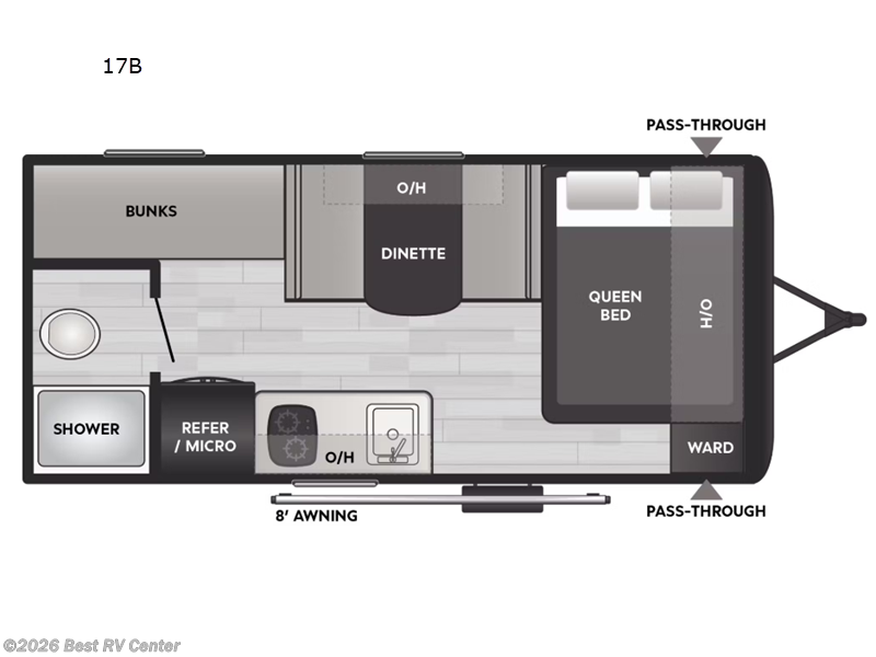 2025 Keystone Coleman 17B - Used Travel Trailer For Sale by Best RV Center in Turlock, California