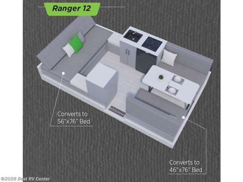 2027 Aliner Ranger 12 ALINER - New Popup For Sale by Best RV Center in Turlock, California