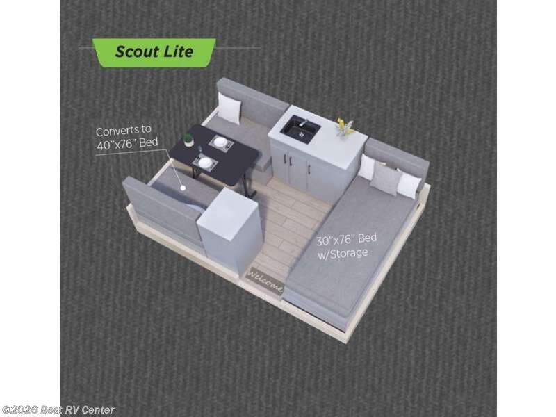 2027 Aliner Scout Lite ALINER - New Popup For Sale by Best RV Center in Turlock, California