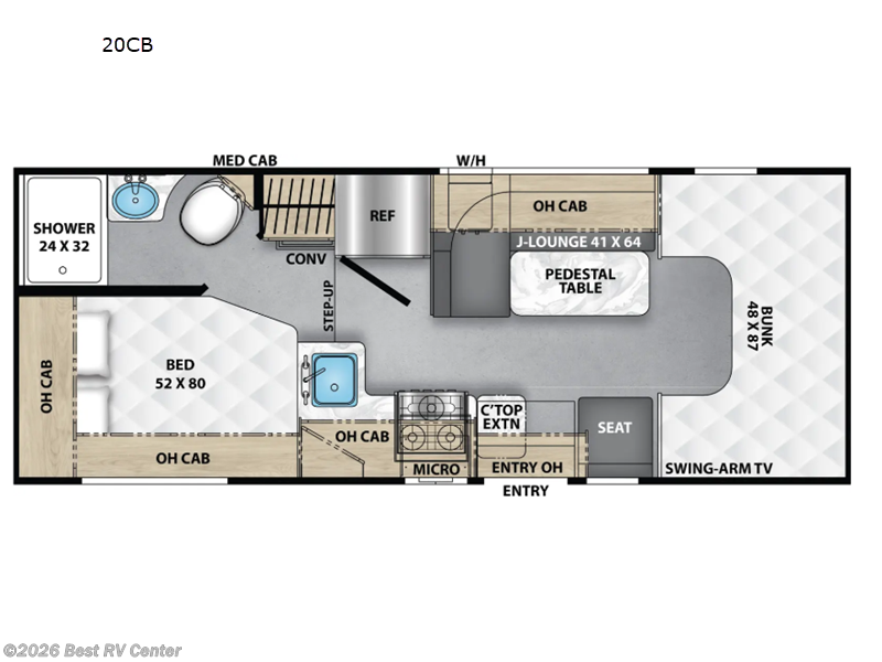 2027 Coachmen Cross Trail XL 20CB - New Class C For Sale by Best RV Center in Turlock, California