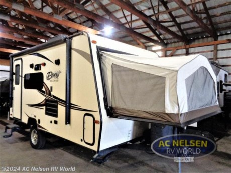 &lt;p&gt;Forest River offers this&#160;Rockwood Roo 17&#160;expandable travel trailer featuring front and rear queen tent end beds. There is a shelf along the width of the expandable above each tent end bed. Plus there is a nightstand next to the front tent end bed.&lt;/p&gt; &lt;p&gt;&lt;br&gt;As you enter near the rear, the kitchen is to your right. It includes a double sink, three burner range, overhead microwave and cabinets, a refrigerator, and a pantry/wardrobe.&lt;br&gt;&lt;br&gt;Directly across from the door, the rear bathroom features a toilet with storage above, vanity sink with medicine cabinet, and a tub. An entertainment center is on the outside of the bathroom wall facing the front. A booth dinette with overhead cabinet storage and a stereo completes the road side wall.&lt;br&gt;&lt;br&gt;Outside the expandable, you will find exterior storage, an awning, and an optional gas grill.&lt;/p&gt;&lt;ul&gt;&lt;li&gt;Rear Bath&lt;/li&gt;&lt;/ul&gt;