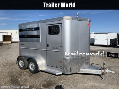 (2) Saddle Racks

(6) Bridle Bars

Drop Down Windows w/Bars on Head Side

Removable Plexiglass on Rump Side

Collapsible Divider

Two Roof Vents

Aluminum Wheels,

Brake Lights High &amp; Low,

Clear Lens L.E.D. Lights,

ATP 24&quot; Stone Guard,

Spare Aluminum Wheel &amp; Tire,

Blanket Bar
