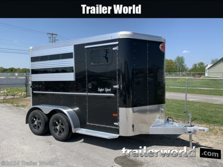 $2,000 BELOW OUR WHOLESALE COST!!!!!

(2) Saddle Racks
(6) Bridle Bars
Drop Down Windows w/Bars on Head Side
Removable Plexiglass on Rump Side
Collapsible Divider
Two Roof Vents
Aluminum Wheels,
Brake Lights High &amp; Low,
Clear Lens L.E.D. Lights,
ATP 24&quot; Stone Guard,
Spare Aluminum Wheel &amp; Tire,
Blanket Bar