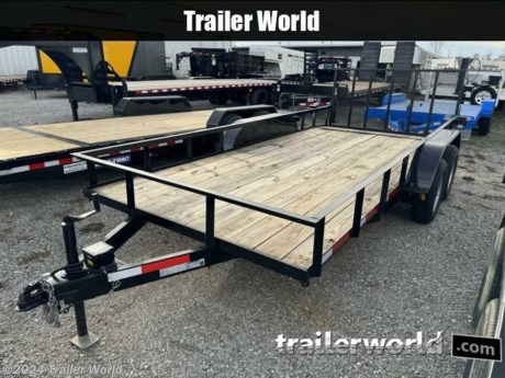 1 ELECTRIC BRAKE BUT HAS 2 AXLES!!!!!!

82&quot; X 16&#39;

DOVETAIL

40&quot; TAILGATE

ALL LED LIGHT

205/75R15 TIRES

While we strive to represent our trailers with 100% accuracy - please call to confirm details of trailer.