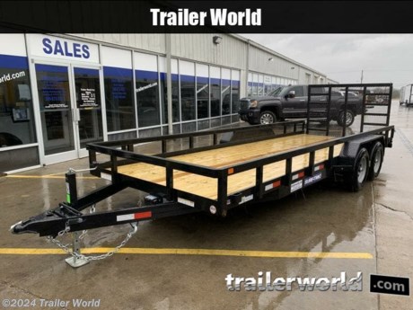 OVERVIEW
With strength, durability and unmatched value, Tube Top Utility trailers are the flagship models of Sure-Trac. The tubular top rail is full-seam welded to tubular uprights to help enhance the frame for lasting performance. Features include Setback Jack, rubber-mounted sealed LED lights, Self-retained Gate Pins, Spring-assist Ramp Gate, and in-floor conduit tubing to protect the electrical wires. Available in many configurations, the Tube Top Utility trailer offers unmatched versatility and distinct Sure-Trac quality. 
FEATURES
13&quot; Tall Sides 
3&quot; x 2&quot; Tube Top Rail (10K Models) 
Tube Uprights 
Safety Chains 
Wiring Enclosed in Tubular Steel
Setback 7K Drop Leg Jack (10K Models) 
Fold-Flat HD Ramp Gate with Handle (10K Models include reinforced gate)
 Spring-Assisted Rear Ramp Gate
 Self-Retained Gate Pins 
Tread Plate Fenders 
Easy Lube Hubs 
15&quot; Radial Tires Silver Wheels 
Powder Coat Finish 
Pressure Treated 2&quot; x 6&quot; Decking 
Front and Rear Board Retainers 
Stake Pockets 
Spare Tire Carrier All LED Lights Limited 3-Year Warranty 
While we strive to represent our trailers with 100% accuracy - please call to confirm details of trailer.