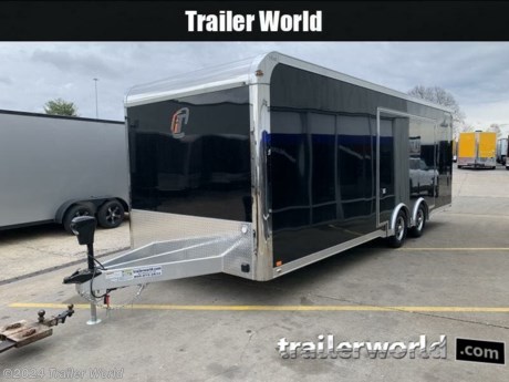 WILL DEDUCT $1000 OFF THE TOTAL PRICE OF TRAILER TO REMOVE A/C


Chassis
- Full Perimeter Aluminum Frame - All-Tube Aluminum Construction
- Triple Tube A-Frame - Extended Tongue
- Dexter Torsion Axles - Electric Brakes - All Axles
- Breakaway Battery Kit - 7-Way Trailer Plug
- 2 5/16&quot; Ball Coupler - Premium Tongue Package w/ Safety Chains
- 5000# Manual Jack - 16&quot; O/C Floor Crossmembers
- 16&quot; O/C Wall Studs - 16&quot; O/C Roof Studs
- Smooth Aluminum Chamfered Wheel Boxes - Spread Axle Design w/ Individual Fenderettes
- ST225/75R15 Tires w/ Aluminum Wheels
Interior
- White Vinyl Walls &amp; Ceiling - Extruded Aluminum Floor
- Extruded Aluminum Ramp - One-Piece Aluminum Transition Flap
- (6) 12V 18&quot; LED Lights w/ Switch - (1) Manual Roof Vent
- 7&#39; Interior Height - (4) 5000# Recessed D-Rings
- 4&#39; Interior Beavertail - 8&#39; Lower Aluminum Cabinet w/ Black HDPE
Countertop
- 8&#39; Upper Aluminum Cabinet w/ Top Hinged Doors &amp;
Shocks
- Aluminum Spare Tire w/ Wall Mount
Electrical
- 30 Amp Load Center - 60 Amp Converter/Charger
- 12V Battery &amp; Vented Box w/ Disconnect Switch - 12V Fuse Panel
- Motorbase w/ 25&#39; Shore Cord - (4) 120V Outlets
- Brace &amp; Wire for Future A/C Installation
Exterior
- .040 Aluminum Skin - Screwless/Rivetless Aluminum Exterior
- One Piece Aluminum Roof - Flat Roof Design
- 4&quot; Upper and Lower Rub Rail - LED Clearance Lights
- LED Slimline Tail Lights - (2) 12V LED Flood Lights - Located on C/S of Trailer
- 24&quot; ATP Stoneguard - 48&quot; 405 Series Entrance Door
- Aluminum Slideout Step - Non-Slip - RV Flushlock Entrance Door Latch
- Wheel Skirt - inTech Rear Spoiler
- Polished Cast Aluminum Corners - Stainless Steel #8 High Polish Front Verticals &amp;
Radius
- Rear Ramp Door w/ Gapless Continuous Hinge - Aluminum Bar Locks - Rear Ramp Door
- Rear Caster Wheels


Selected Options:
1 Each Add Winch Plate Under Base Cabinet for Future Winch Installation
1 Each Add 13,500 BTU A/C - Std Height (13.5&quot;) w/ Manual Ceiling Controls
- Includes Adding Roof Vent in Rear Location
24 Feet Upgrade to Screwless Aluminum Walls &amp; Ceiling from White Vinyl / Ft
1 Each Add Full Access Escape Door - 10&#39; x 6&#39;
- Uses 2&quot; Wall Framing Structure Around Door - Quick-Remove Interior Wheelbox
- (2) Gas Shocks - Integrated Wheel Well Step Included
- Includes (2) FMVSS Locks
1 Each Upgrade to 3500# Front Power Jack - Battery Required - Not Included



While we strive to represent our trailers with 100% accuracy - please call to confirm details of trailer.