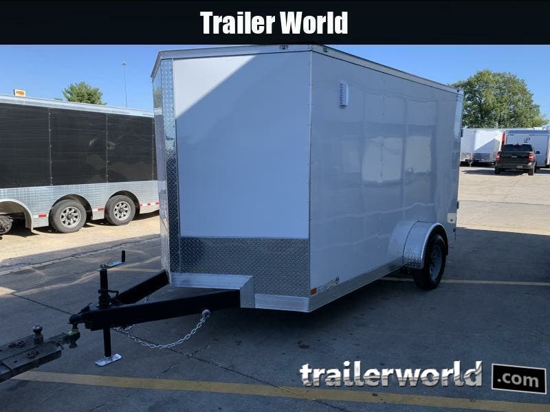7x12 Cargo Trailer for sale New Covered Wagon 7' X 12'SA TrailersUSA