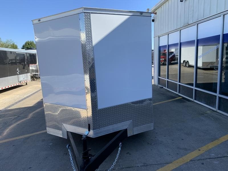 7x12 Cargo Trailer for sale New Covered Wagon 7' X 12'SA TrailersUSA