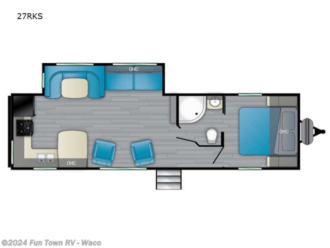 2022 Heartland Trail Runner 27RKS - New Travel Trailer For Sale by Fun Town RV - Waco in Hewitt, Texas features Slideout