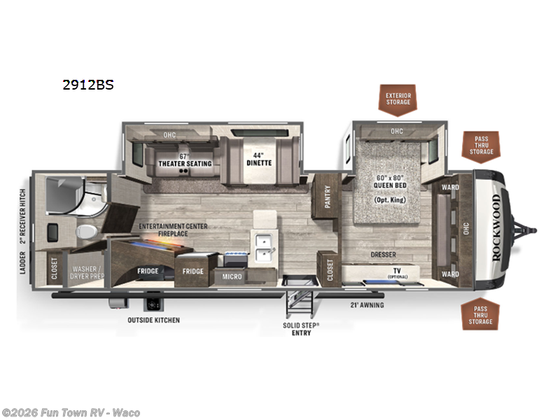2023 Forest River Rockwood Ultra Lite 2912BS RV for Sale in Hewitt, TX
