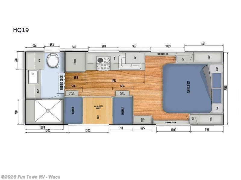 2022 Black Series HQ19 Black Series Camper - Used Travel Trailer For Sale by Fun Town RV - Waco in Hewitt, Texas