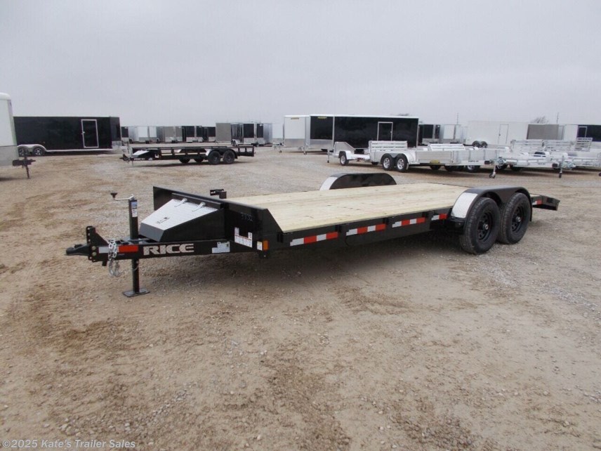 2021 Rice Trailers 9.9k Magnum Car Hauler 82x20' Flatbed HD Car Hauler ...