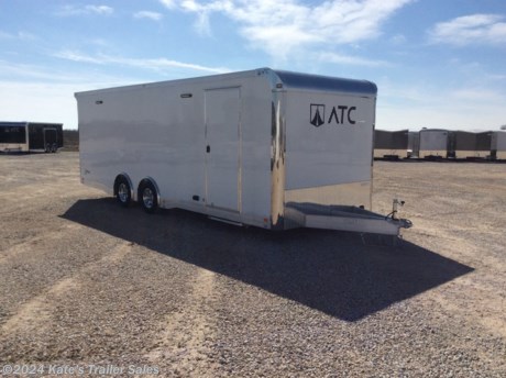 &lt;p&gt;NEW ATC RM500B85702400+0-2T5.2K Car Hauler&lt;/p&gt;
&lt;p&gt;8.5&#39; wide by 24&#39; long aluminum enclosed cargo trailer rated at 9990 LB GVWR.&lt;/p&gt;
&lt;p&gt;Chrome Bullnose Trim Package w/ Polished Castings&lt;/p&gt;
&lt;p&gt;RV Style side door,&lt;/p&gt;
&lt;p&gt;Upgraded to (2) 5200 lb Dexter Torsion axles,&lt;/p&gt;
&lt;p&gt;6&#39;&#39; Added Height (84&#39;&#39; Interior Height)&lt;/p&gt;
&lt;p&gt;Spread Axle Upgrade&lt;/p&gt;
&lt;p&gt;Drop Skirts&lt;/p&gt;
&lt;p&gt;Aluminum Wheels&lt;/p&gt;
&lt;p&gt;EZ Lube hubs,&lt;/p&gt;
&lt;p&gt;Brakes on both axles,&lt;/p&gt;
&lt;p&gt;Side fold up escape door w/removable fender&amp;nbsp;&lt;/p&gt;
&lt;p&gt;Rv style side door w/pull out aluminum step&amp;nbsp;&lt;/p&gt;
&lt;p&gt;Upper &amp;amp; lower cabinets&lt;/p&gt;
&lt;p&gt;110V package w/ interior &amp;amp; exterior outlets&lt;/p&gt;
&lt;p&gt;4- 12v Interior ceiling lights&amp;nbsp;&lt;/p&gt;
&lt;p&gt;16&#39;&#39; on center floor cross members&amp;nbsp;&lt;/p&gt;
&lt;p&gt;16&#39;&#39; on center ceiling cross members&amp;nbsp;&lt;/p&gt;
&lt;p&gt;16&#39;&#39; on center wall cross members&amp;nbsp;&lt;/p&gt;
&lt;p&gt;1- Roof vent&amp;nbsp;&lt;/p&gt;
&lt;p&gt;One piece aluminum roof,&lt;/p&gt;
&lt;p&gt;(4) recessed D-rings,&lt;/p&gt;
&lt;p&gt;Aluminum side door hold backs,&lt;/p&gt;
&lt;p&gt;2x8 Triple Tube Tongue,&lt;/p&gt;
&lt;p&gt;Rubber coin floor&amp;nbsp;&lt;/p&gt;
&lt;p&gt;White Aluminum On Ceiling&lt;/p&gt;
&lt;p&gt;White Aluminum On Interior Walls&lt;/p&gt;
&lt;p&gt;Black interior cove&amp;nbsp;&lt;/p&gt;
&lt;p&gt;2nd set of tail lights&amp;nbsp;&lt;/p&gt;
&lt;p&gt;Rear Ramp Paddle Latches&lt;/p&gt;
&lt;p&gt;Rear ramp door with extra flap,&lt;/p&gt;
&lt;p&gt;24&quot; rock guard,&lt;/p&gt;
&lt;p&gt;5 year limited factory warranty ,&lt;/p&gt;
&lt;p&gt;824TA&lt;/p&gt;
&lt;p&gt;&amp;nbsp;&lt;/p&gt;
&lt;div&gt;
&lt;div class=&quot;gmail_signature&quot; dir=&quot;ltr&quot; data-smartmail=&quot;gmail_signature&quot;&gt;
&lt;div dir=&quot;ltr&quot;&gt;&amp;nbsp;&lt;/div&gt;
&lt;/div&gt;
&lt;/div&gt;
&lt;div class=&quot;gmail_default&quot; style=&quot;color: #222222; font-style: normal; font-variant-ligatures: normal; font-variant-caps: normal; font-weight: 400; letter-spacing: normal; orphans: 2; text-align: start; text-indent: 0px; text-transform: none; widows: 2; word-spacing: 0px; -webkit-text-stroke-width: 0px; white-space: normal; background-color: #ffffff; text-decoration-thickness: initial; text-decoration-style: initial; text-decoration-color: initial; font-family: tahoma, sans-serif; font-size: large;&quot;&gt;
&lt;div&gt;
&lt;div class=&quot;gmail_signature&quot; dir=&quot;ltr&quot; data-smartmail=&quot;gmail_signature&quot;&gt;
&lt;div dir=&quot;ltr&quot;&gt;
&lt;div class=&quot;gmail_default&quot;&gt;**Please call or email us to verify that this trailer is still for sale**&amp;nbsp; All prices on our website are Cash Prices. Tax, Title, and Licensing fees are not included in the listing price. All out-of-state purchasers must bring cash or a cashier&#39;s check. NO OUT OF STATE CHECKS WILL BE ACCEPTED!! We do NOT accept Credit Cards for payment on trailers! *Contact us for the best Out the Door Price* We offer financing through Sheffield Financial &amp;amp; Trailer Solutions Financial with approved credit on new trailers . Ask us about E-Track installs, D-Ring installs, Ladder Rack installs. Here at Kate&#39;s Trailer Sales we try to have over 400 trailers in stock and for sale at our Arthur IL location. We are a licensed Illinois Trailer Dealer. We also have a fully stocked selection of trailer parts and offer trailer service like wheel bearing, brakes, seals, lighting, wood replacement, panel replacement, welding on steel and aluminum, B&amp;amp;W&amp;nbsp;Gooseneck&amp;nbsp;Hitch installs, E-track installs, D-ring installs,Curt Hitches, Adjustable Hitches, B&amp;amp;W adjustable hitches.&amp;nbsp;We stock Enclosed Cargo Trailers, Horse Trailers, Livestock Trailers,&amp;nbsp;ATV&amp;nbsp;Trailers,&amp;nbsp;UTV&amp;nbsp;Tr&lt;wbr /&gt;ailers, Dump Trailers, Tiltbed&amp;nbsp;Equipment Trailers, Implement Trailers, Car Haulers, Aluminum Trailers, Utility Trailer, Box Trailer, Used Trailer for sale, Bobcat Trailer, Car Trailer, Race Trailers,&amp;nbsp;Gooseneck&amp;nbsp;Trailer,&amp;nbsp;G&lt;wbr /&gt;ooseneck&amp;nbsp;Enclosed Trailers,&amp;nbsp;Gooseneck&amp;nbsp;Dump Trailer, Hydraulic Dovetail Trailers, Low-Pro Trailers, Enclosed Car Trailers, Construction Trailers, Craft Trailers, Tool Trailers,&amp;nbsp;Deckover&amp;nbsp;Trailers, Farm Trailers, Seed Trailers, Skid Loader Trailer, Scissor Lift Trailers, Forklift Trailers, Motorcycle Trailers, Slingshot Trailer, Aluminum Cargo Trailers, Engineered I-Beam&amp;nbsp;Gooseneck&amp;nbsp;Trailers, Buggy Haulers, Jeep Trailers,&amp;nbsp;SXS&amp;nbsp;Trailer,&amp;nbsp;Pipetop&lt;wbr /&gt;&amp;nbsp;Trailer, Spring Loaded Gate Trailers, Trailer to haul my Golf-Cart,&amp;nbsp;Pintle&amp;nbsp;Trailer, Backhoe Trailer, Landscape Trailer, Lawn Care&amp;nbsp;Trailer.&amp;nbsp;&amp;nbsp;We are centrally located between Chicago IL, Indianapolis IN, St Louis MO,&amp;nbsp;Effingham&amp;nbsp;IL,&amp;nbsp;Champaign&amp;nbsp;IL&lt;wbr /&gt;, Decatur IL, Springfield IL, Rockford IL,Peoria IL ,&amp;nbsp;Bloomington&amp;nbsp;IL, Mount Vernon IL,&amp;nbsp;Teutopolis&amp;nbsp;IL, Decatur IL,&amp;nbsp;Litchfield&amp;nbsp;IL,&amp;nbsp;Danville&amp;nbsp;IL&lt;wbr /&gt;. We are a dealer for&amp;nbsp;Aluma&amp;nbsp;Aluminum Trailers, Cross Enclosed Cargo Trailers, Load Trail Trailers,&amp;nbsp;Midsota&amp;nbsp;Trailers, Nova Trailers by&amp;nbsp;Midsota, Pace Trailers, Lamar Trailers, Rice Trailers,&amp;nbsp;Sundowner&amp;nbsp;Trailers,&amp;nbsp;&lt;wbr /&gt;ATC Trailers, H&amp;amp;H Trailers, Horizon Trailers, Delta Livestock Trailers, Delta Horse Trailers.&lt;/div&gt;
&lt;/div&gt;
&lt;/div&gt;
&lt;/div&gt;
&lt;div class=&quot;gmail_default&quot;&gt;&amp;nbsp;&lt;/div&gt;
&lt;/div&gt;