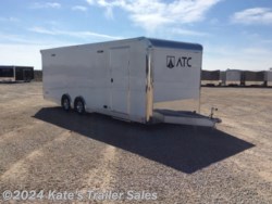 New 2023 ATC 8.5X24&apos; Enclosed Cargo Trailer Torsion Spread Axle available in Arthur, Illinois