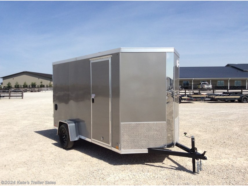 New 2024 Cross Trailers 6X12&apos; Enclosed Cargo Trailer Double Doors available in Arthur, Illinois