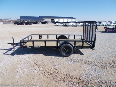 &lt;p&gt;NEW Load Trail SE7712031&lt;/p&gt;
&lt;p&gt;77X12&#39; Utility Trailer&lt;/p&gt;
&lt;p&gt;1-3500# Axle&lt;/p&gt;
&lt;p&gt;2995 GVWR&lt;/p&gt;
&lt;p&gt;ST205/75R15&lt;/p&gt;
&lt;p&gt;2&quot; Coupler&lt;/p&gt;
&lt;p&gt;Treated wood floor&lt;/p&gt;
&lt;p&gt;Smooth plate fenders&lt;/p&gt;
&lt;p&gt;Standard Deck&lt;/p&gt;
&lt;p&gt;4&#39; Gate Spring Assisted&lt;/p&gt;
&lt;p&gt;Fold In Gate&lt;/p&gt;
&lt;p&gt;24&quot; Cross Members&lt;/p&gt;
&lt;p&gt;2K Jack&lt;/p&gt;
&lt;p&gt;LED Lighting&lt;/p&gt;
&lt;p&gt;4- U Hooks&lt;/p&gt;
&lt;p&gt;Square Tube Side Rails&lt;/p&gt;
&lt;p&gt;Spare Tire Mount&lt;/p&gt;
&lt;p&gt;&amp;nbsp;&lt;/p&gt;
&lt;p&gt;**Please call or email us to verify that this trailer is still for sale**&amp;nbsp; All prices on our website are Cash Prices. Tax, Title, and Licensing fees are not included in the listing price. All out-of-state purchasers must bring cash or a cashier&#39;s check. NO OUT OF STATE CHECKS WILL BE ACCEPTED!! We do NOT accept Credit Cards for payment on trailers! *Contact us for the best Out the Door Price* We offer financing through Sheffield Financial &amp;amp; Trailer Solutions Financial with approved credit on new trailers . Ask us about E-Track installs, D-Ring installs, Ladder Rack installs. Here at Kate&#39;s Trailer Sales we try to have over 400 trailers in stock and for sale at our Arthur IL location. We are a licensed Illinois Trailer Dealer. We also have a fully stocked selection of trailer parts and offer trailer service like wheel bearing, brakes, seals, lighting, wood replacement, panel replacement, welding on steel and aluminum, B&amp;amp;W Gooseneck Hitch installs, E-track installs, D-ring installs,Curt Hitches, Adjustable Hitches, B&amp;amp;W adjustable hitches. We stock Enclosed Cargo Trailers, Horse Trailers, Livestock Trailers, ATV Trailers, UTV Trailers, Dump Trailers, Tiltbed Equipment Trailers, Implement Trailers, Car Haulers, Aluminum Trailers, Utility Trailer, Box Trailer, Used Trailer for sale, Bobcat Trailer, Car Trailer, Race Trailers, Gooseneck Trailer, Gooseneck Enclosed Trailers, Gooseneck Dump Trailer, Hydraulic Dovetail Trailers, Low-Pro Trailers, Enclosed Car Trailers, Construction Trailers, Craft Trailers, Tool Trailers, Deckover Trailers, Farm Trailers, Seed Trailers, Skid Loader Trailer, Scissor Lift Trailers, Forklift Trailers, Motorcycle Trailers, Slingshot Trailer, Aluminum Cargo Trailers, Engineered I-Beam Gooseneck Trailers, Buggy Haulers, Jeep Trailers, SXS Trailer, Pipetop Trailer, Spring Loaded Gate Trailers, Trailer to haul my Golf-Cart, Pintle Trailer, Backhoe Trailer, Landscape Trailer, Lawn Care Trailer.&amp;nbsp; We are centrally located between Chicago IL, Indianapolis IN, St Louis MO, Effingham IL, Champaign IL, Decatur IL, Springfield IL, Rockford IL,Peoria IL , Bloomington IL, Mount Vernon IL, Teutopolis IL, Decatur IL, Litchfield IL, Danville IL. We are a dealer for Aluma Aluminum Trailers, Cross Enclosed Cargo Trailers, Load Trail Trailers, Midsota Trailers, Nova Trailers by Midsota, Pace Trailers, Lamar Trailers, Rice Trailers, Sundowner Trailers, ATC Trailers, H&amp;amp;H Trailers, Horizon Trailers, Delta Livestock Trailers, Delta Horse Trailers.&lt;/p&gt;