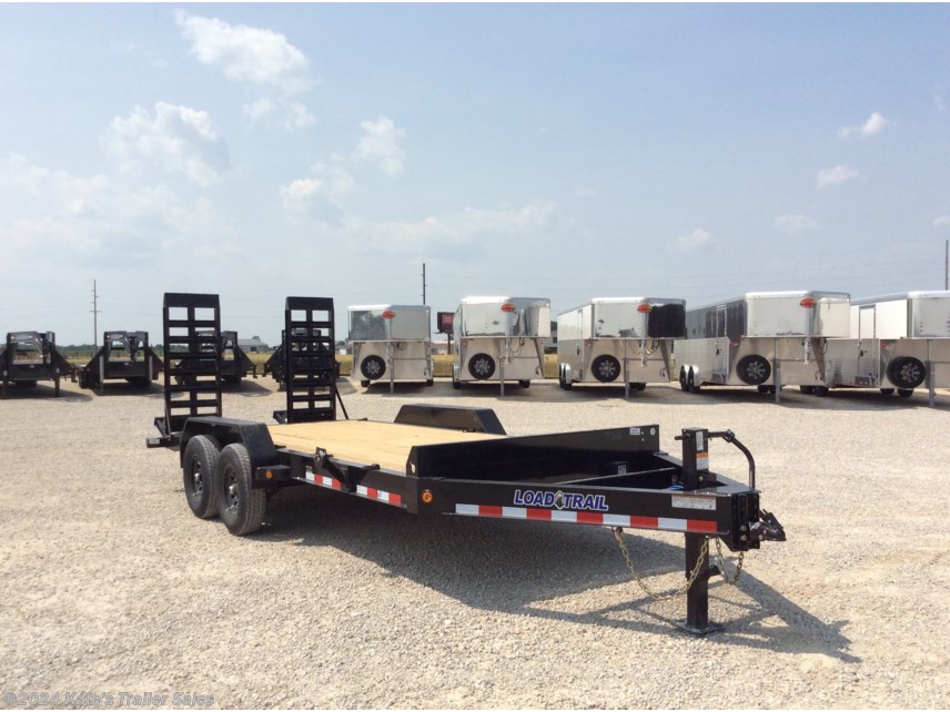 New 2024 Load Trail 83X18&apos; Equipment Trailer 14K GVWR 24&quot; Wide Ramps available in Arthur, Illinois