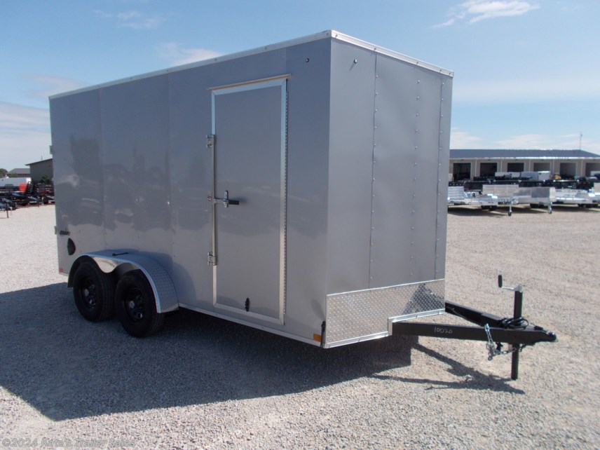 New 2023 Impact Trailers 7X14 12&quot;+Height Enclosed Cargo Trailer available in Arthur, Illinois