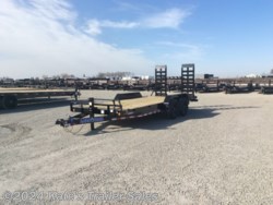 New 2024 Load Trail 83X18&apos; 14K Equipment Trailer Fold Up Ramps available in Arthur, Illinois