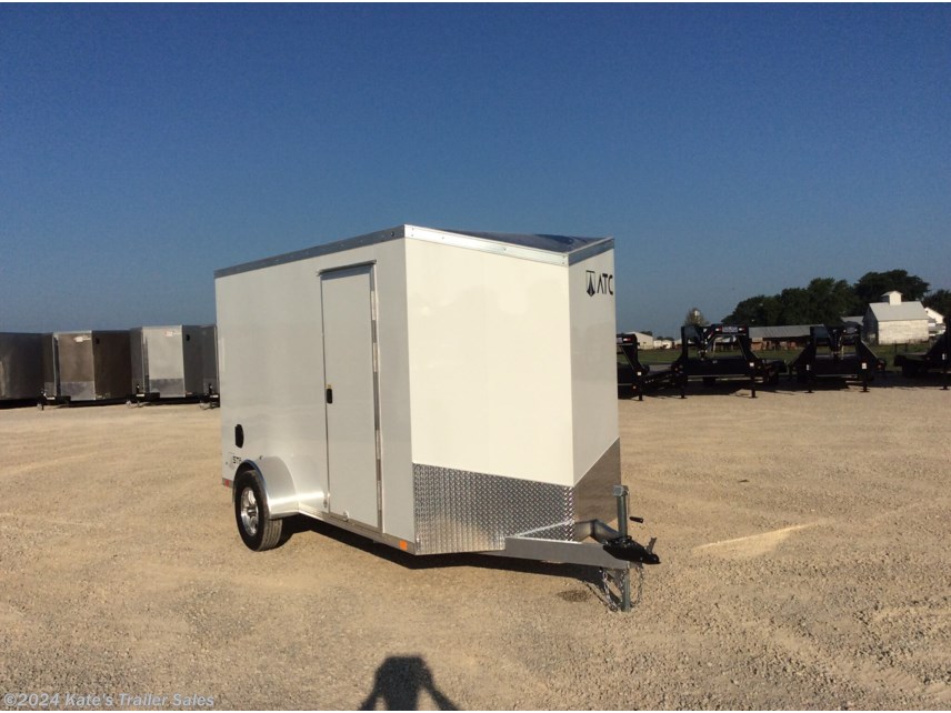 New 2024 ATC 6x12 Enclosed Cargo Trailer 6&quot;+Tall available in Arthur, Illinois