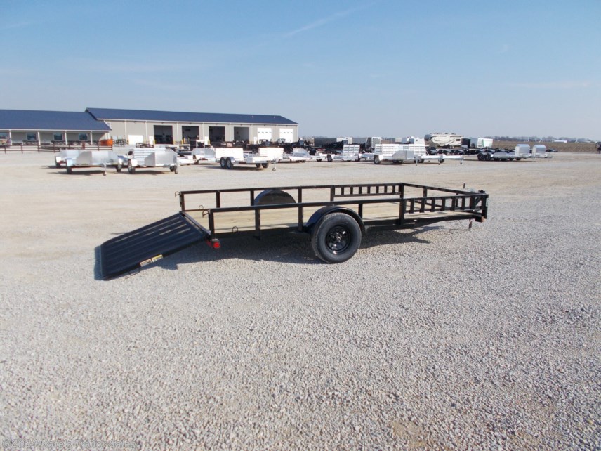 New 2024 Load Trail 83X14 Single Axle Side Rail Ramps available in Arthur, Illinois