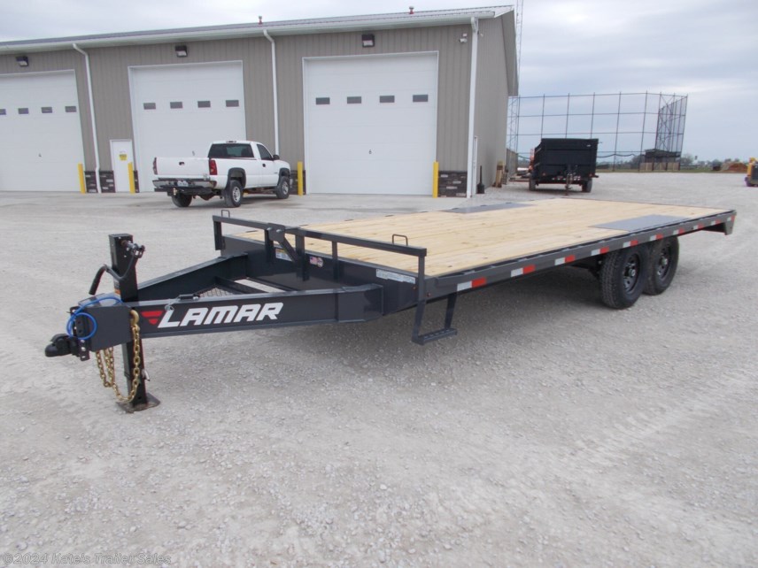 New 2024 Lamar 102X20&apos; Deckover Trailer Flatbed Equipment available in Arthur, Illinois