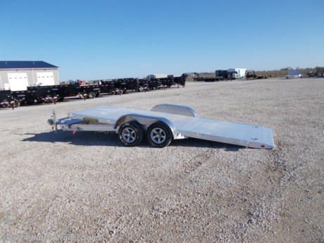 &lt;p&gt;NEW Aluma 8218Tilt Aluminum Car Hauler Trailer&lt;/p&gt;
&lt;p&gt;81&quot;X18&#39; Tiltbed&lt;/p&gt;
&lt;p&gt;2-3500# Rubber torsion axles - Easy lube hubs (7000 LB GVWR)&lt;/p&gt;
&lt;p&gt;Electric brakes on all 4 wheels, breakaway kit&lt;/p&gt;
&lt;p&gt;ST205/75R14 LRC radial tires&lt;/p&gt;
&lt;p&gt;Aluminum wheels&lt;/p&gt;
&lt;p&gt;Control valve to adjust rate of descent Bed locks for travel and for locking bed in up position&lt;/p&gt;
&lt;p&gt;Removable aluminum teardrop fenders&lt;/p&gt;
&lt;p&gt;Extruded aluminum floor&lt;/p&gt;
&lt;p&gt;Front retaining rail&lt;/p&gt;
&lt;p&gt;A-Framed aluminum tongue 2-5/16&quot; coupler&lt;/p&gt;
&lt;p&gt;8) stake pockets (4 per side)&lt;/p&gt;
&lt;p&gt;4) Recessed tie rings&lt;/p&gt;
&lt;p&gt;Padded tongue jack&lt;/p&gt;
&lt;p&gt;LED Lighting package&lt;/p&gt;
&lt;p&gt;safety chains&lt;/p&gt;
&lt;p&gt;Overall width = 101.5&quot;&lt;/p&gt;
&lt;p&gt;Overall length = 290&quot;&lt;/p&gt;
&lt;p&gt;8.5&amp;deg; Tilt Angle&lt;/p&gt;
&lt;p&gt;5 Year Limited Factory Warranty&lt;/p&gt;
&lt;p&gt;&amp;nbsp;&lt;/p&gt;
&lt;div&gt;
&lt;div class=&quot;gmail_signature&quot; dir=&quot;ltr&quot; data-smartmail=&quot;gmail_signature&quot;&gt;
&lt;div dir=&quot;ltr&quot;&gt;
&lt;div class=&quot;gmail_default&quot;&gt;**Please call or email us to verify that this trailer is still for sale**&amp;nbsp; All prices on our website are Cash Prices. Tax, Title, and Licensing fees are not included in the listing price. All out-of-state purchasers must bring cash or a cashier&#39;s check. NO OUT OF STATE CHECKS WILL BE ACCEPTED!! We do NOT accept Credit Cards for payment on trailers! *Contact us for the best Out the Door Price* We offer financing through Sheffield Financial &amp;amp; Trailer Solutions Financial with approved credit on new trailers . Ask us about E-Track installs, D-Ring installs, Ladder Rack installs. Here at Kate&#39;s Trailer Sales we try to have over 400 trailers in stock and for sale at our Arthur IL location. We are a licensed Illinois Trailer Dealer. We also have a fully stocked selection of trailer parts and offer trailer service like wheel bearing, brakes, seals, lighting, wood replacement, panel replacement, welding on steel and aluminum, B&amp;amp;W&amp;nbsp;Gooseneck&amp;nbsp;Hitch installs, E-track installs, D-ring installs,Curt Hitches, Adjustable Hitches, B&amp;amp;W adjustable hitches.&amp;nbsp;We stock Enclosed Cargo Trailers, Horse Trailers, Livestock Trailers,&amp;nbsp;ATV&amp;nbsp;Trailers,&amp;nbsp;UTV&amp;nbsp;Tr&lt;wbr /&gt;ailers, Dump Trailers, Tiltbed&amp;nbsp;Equipment Trailers, Implement Trailers, Car Haulers, Aluminum Trailers, Utility Trailer, Box Trailer, Used Trailer for sale, Bobcat Trailer, Car Trailer, Race Trailers,&amp;nbsp;Gooseneck&amp;nbsp;Trailer,&amp;nbsp;G&lt;wbr /&gt;ooseneck&amp;nbsp;Enclosed Trailers,&amp;nbsp;Gooseneck&amp;nbsp;Dump Trailer, Hydraulic Dovetail Trailers, Low-Pro Trailers, Enclosed Car Trailers, Construction Trailers, Craft Trailers, Tool Trailers,&amp;nbsp;Deckover&amp;nbsp;Trailers, Farm Trailers, Seed Trailers, Skid Loader Trailer, Scissor Lift Trailers, Forklift Trailers, Motorcycle Trailers, Slingshot Trailer, Aluminum Cargo Trailers, Engineered I-Beam&amp;nbsp;Gooseneck&amp;nbsp;Trailers, Buggy Haulers, Jeep Trailers,&amp;nbsp;SXS&amp;nbsp;Trailer,&amp;nbsp;Pipetop&lt;wbr /&gt;&amp;nbsp;Trailer, Spring Loaded Gate Trailers, Trailer to haul my Golf-Cart,&amp;nbsp;Pintle&amp;nbsp;Trailer, Backhoe Trailer, Landscape Trailer, Lawn Care&amp;nbsp;Trailer.&amp;nbsp;&amp;nbsp;We are centrally located between Chicago IL, Indianapolis IN, St Louis MO,&amp;nbsp;Effingham&amp;nbsp;IL,&amp;nbsp;Champaign&amp;nbsp;IL&lt;wbr /&gt;, Decatur IL, Springfield IL, Rockford IL,Peoria IL ,&amp;nbsp;Bloomington&amp;nbsp;IL, Mount Vernon IL,&amp;nbsp;Teutopolis&amp;nbsp;IL, Decatur IL,&amp;nbsp;Litchfield&amp;nbsp;IL,&amp;nbsp;Danville&amp;nbsp;IL&lt;wbr /&gt;. We are a dealer for&amp;nbsp;Aluma&amp;nbsp;Aluminum Trailers, Cross Enclosed Cargo Trailers, Load Trail Trailers,&amp;nbsp;Midsota&amp;nbsp;Trailers, Nova Trailers by&amp;nbsp;Midsota, Pace Trailers, Lamar Trailers, Rice Trailers,&amp;nbsp;Sundowner&amp;nbsp;Trailers,&amp;nbsp;&lt;wbr /&gt;ATC Trailers, H&amp;amp;H Trailers, Horizon Trailers, Delta Livestock Trailers, Delta Horse Trailers.&lt;/div&gt;
&lt;/div&gt;
&lt;/div&gt;
&lt;/div&gt;