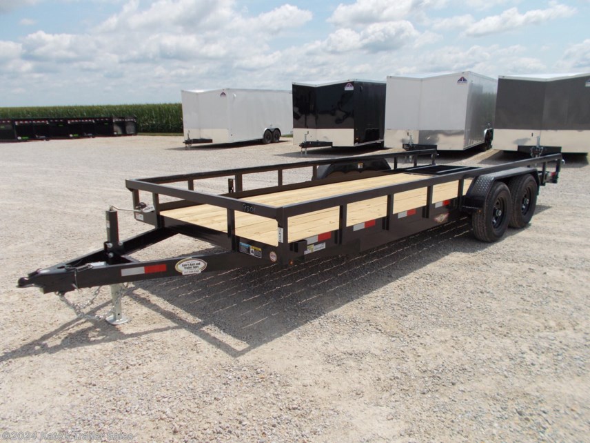 New 2023 H&H 20&apos; Utility Trailer 82X20 W/Spring Loaded Gate available in Arthur, Illinois