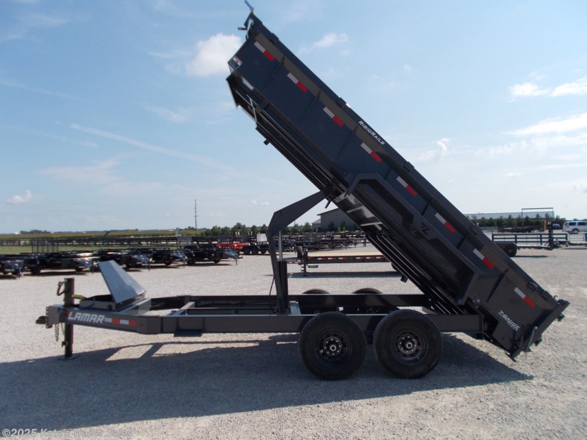 New 2024 Lamar 83x16 14K GVWR DUMP TRAILER 7GA FLOOR available in Arthur, Illinois