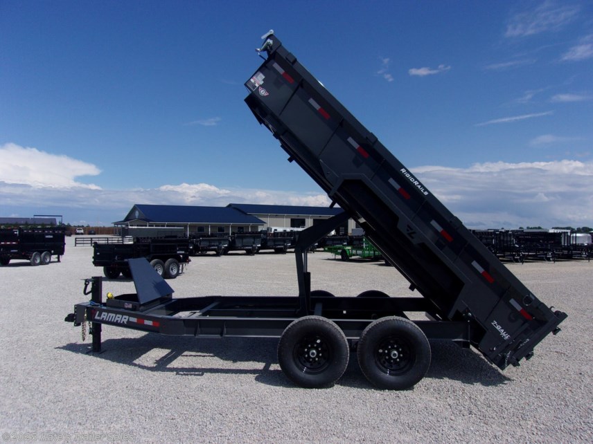 New 2024 Lamar 83x14 14K GVWR DUMP TRAILER 7GA FLOOR available in Arthur, Illinois