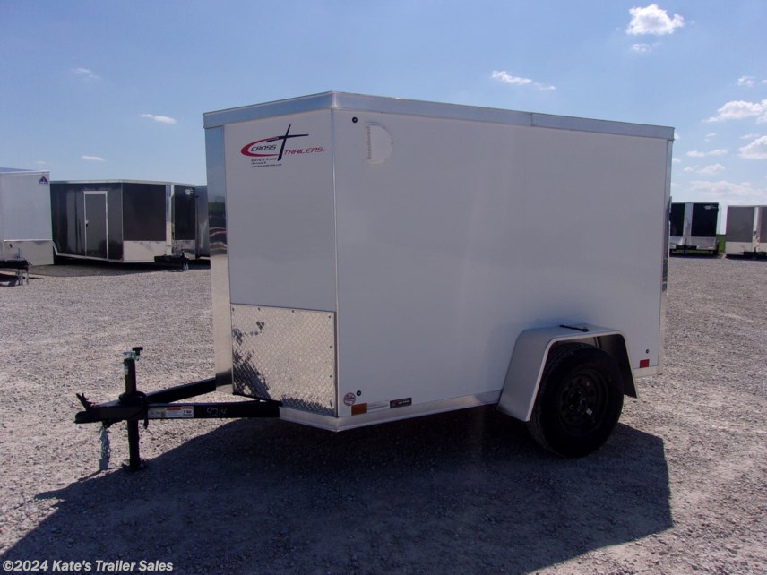 New 2024 Cross Trailers 5X8&apos; Enclosed Cargo Trailer Single Axle available in Arthur, Illinois