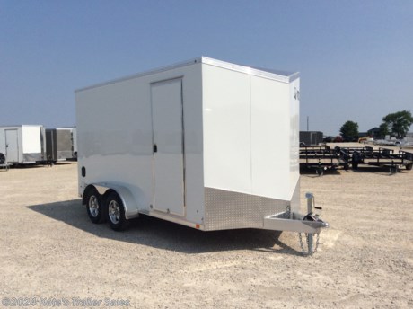 &lt;p&gt;New ATC 7X14&#39; trailer with 12&quot; additional height&lt;/p&gt;
&lt;p&gt;Model #ST300_B70701400&lt;/p&gt;
&lt;p&gt;84&quot; Interior height&lt;/p&gt;
&lt;p&gt;(2) 3500 LB Torsion Axles 7000 LB GVWR&lt;/p&gt;
&lt;p&gt;Aluminum wheels&lt;/p&gt;
&lt;p&gt;Everything is 16&quot; on center floor, walls and ceiling,&lt;/p&gt;
&lt;p&gt;Sidewall Vents&lt;/p&gt;
&lt;p&gt;side door with RV latch,&lt;/p&gt;
&lt;p&gt;Rear Ramp door with extra flap,&lt;/p&gt;
&lt;p&gt;V-nose,&lt;/p&gt;
&lt;p&gt;one piece roof,&lt;/p&gt;
&lt;p&gt;radial tires,&lt;/p&gt;
&lt;p&gt;LED lights,&lt;/p&gt;
&lt;p&gt;brakes on both axles,&lt;/p&gt;
&lt;p&gt;Aluminum door hold backs on side door,&lt;/p&gt;
&lt;p&gt;3&quot; exterior bottom trim,&lt;/p&gt;
&lt;p&gt;3/8&quot; waterproof side walls,&lt;/p&gt;
&lt;p&gt;3/4&quot; waterproof floor&lt;/p&gt;
&lt;p&gt;Screwless .030 exterior aluminum skin,&lt;/p&gt;
&lt;p&gt;Dexter axles with EZ Lube hubs.&lt;/p&gt;
&lt;p&gt;3 year limited factory Warranty&amp;nbsp;&lt;/p&gt;
&lt;p&gt;714TA&lt;/p&gt;
&lt;p&gt;&amp;nbsp;&lt;/p&gt;
&lt;div&gt;
&lt;div class=&quot;gmail_signature&quot; dir=&quot;ltr&quot; data-smartmail=&quot;gmail_signature&quot;&gt;
&lt;div dir=&quot;ltr&quot;&gt;&amp;nbsp;&lt;/div&gt;
&lt;/div&gt;
&lt;/div&gt;
&lt;div class=&quot;gmail_default&quot; style=&quot;color: #222222; font-style: normal; font-variant-ligatures: normal; font-variant-caps: normal; font-weight: 400; letter-spacing: normal; orphans: 2; text-align: start; text-indent: 0px; text-transform: none; widows: 2; word-spacing: 0px; -webkit-text-stroke-width: 0px; white-space: normal; background-color: #ffffff; text-decoration-thickness: initial; text-decoration-style: initial; text-decoration-color: initial; font-family: tahoma, sans-serif; font-size: large;&quot;&gt;
&lt;div&gt;
&lt;div class=&quot;gmail_signature&quot; dir=&quot;ltr&quot; data-smartmail=&quot;gmail_signature&quot;&gt;
&lt;div dir=&quot;ltr&quot;&gt;
&lt;div class=&quot;gmail_default&quot;&gt;**Please call or email us to verify that this trailer is still for sale**&amp;nbsp; All prices on our website are Cash Prices. Tax, Title, and Licensing fees are not included in the listing price. All out-of-state purchasers must bring cash or a cashier&#39;s check. NO OUT OF STATE CHECKS WILL BE ACCEPTED!! We do NOT accept Credit Cards for payment on trailers! *Contact us for the best Out the Door Price* We offer financing through Sheffield Financial &amp;amp; Trailer Solutions Financial with approved credit on new trailers . Ask us about E-Track installs, D-Ring installs, Ladder Rack installs. Here at Kate&#39;s Trailer Sales we try to have over 400 trailers in stock and for sale at our Arthur IL location. We are a licensed Illinois Trailer Dealer. We also have a fully stocked selection of trailer parts and offer trailer service like wheel bearing, brakes, seals, lighting, wood replacement, panel replacement, welding on steel and aluminum, B&amp;amp;W&amp;nbsp;Gooseneck&amp;nbsp;Hitch installs, E-track installs, D-ring installs,Curt Hitches, Adjustable Hitches, B&amp;amp;W adjustable hitches.&amp;nbsp;We stock Enclosed Cargo Trailers, Horse Trailers, Livestock Trailers,&amp;nbsp;ATV&amp;nbsp;Trailers,&amp;nbsp;UTV&amp;nbsp;Tr&lt;wbr /&gt;ailers, Dump Trailers, Tiltbed&amp;nbsp;Equipment Trailers, Implement Trailers, Car Haulers, Aluminum Trailers, Utility Trailer, Box Trailer, Used Trailer for sale, Bobcat Trailer, Car Trailer, Race Trailers,&amp;nbsp;Gooseneck&amp;nbsp;Trailer,&amp;nbsp;G&lt;wbr /&gt;ooseneck&amp;nbsp;Enclosed Trailers,&amp;nbsp;Gooseneck&amp;nbsp;Dump Trailer, Hydraulic Dovetail Trailers, Low-Pro Trailers, Enclosed Car Trailers, Construction Trailers, Craft Trailers, Tool Trailers,&amp;nbsp;Deckover&amp;nbsp;Trailers, Farm Trailers, Seed Trailers, Skid Loader Trailer, Scissor Lift Trailers, Forklift Trailers, Motorcycle Trailers, Slingshot Trailer, Aluminum Cargo Trailers, Engineered I-Beam&amp;nbsp;Gooseneck&amp;nbsp;Trailers, Buggy Haulers, Jeep Trailers,&amp;nbsp;SXS&amp;nbsp;Trailer,&amp;nbsp;Pipetop&lt;wbr /&gt;&amp;nbsp;Trailer, Spring Loaded Gate Trailers, Trailer to haul my Golf-Cart,&amp;nbsp;Pintle&amp;nbsp;Trailer, Backhoe Trailer, Landscape Trailer, Lawn Care&amp;nbsp;Trailer.&amp;nbsp;&amp;nbsp;We are centrally located between Chicago IL, Indianapolis IN, St Louis MO,&amp;nbsp;Effingham&amp;nbsp;IL,&amp;nbsp;Champaign&amp;nbsp;IL&lt;wbr /&gt;, Decatur IL, Springfield IL, Rockford IL,Peoria IL ,&amp;nbsp;Bloomington&amp;nbsp;IL, Mount Vernon IL,&amp;nbsp;Teutopolis&amp;nbsp;IL, Decatur IL,&amp;nbsp;Litchfield&amp;nbsp;IL,&amp;nbsp;Danville&amp;nbsp;IL&lt;wbr /&gt;. We are a dealer for&amp;nbsp;Aluma&amp;nbsp;Aluminum Trailers, Cross Enclosed Cargo Trailers, Load Trail Trailers,&amp;nbsp;Midsota&amp;nbsp;Trailers, Nova Trailers by&amp;nbsp;Midsota, Pace Trailers, Lamar Trailers, Rice Trailers,&amp;nbsp;Sundowner&amp;nbsp;Trailers,&amp;nbsp;&lt;wbr /&gt;ATC Trailers, H&amp;amp;H Trailers, Horizon Trailers, Delta Livestock Trailers, Delta Horse Trailers.&lt;/div&gt;
&lt;/div&gt;
&lt;/div&gt;
&lt;/div&gt;
&lt;div class=&quot;gmail_default&quot;&gt;&amp;nbsp;&lt;/div&gt;
&lt;/div&gt;