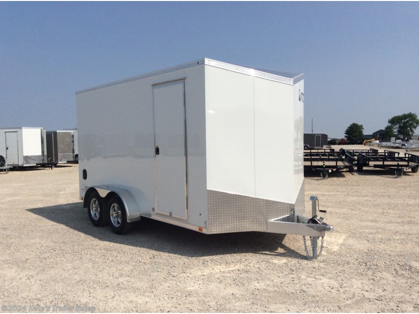 New 2024 ATC 7X14&apos; Enclosed Cargo Trailer 12&quot;+Tall available in Arthur, Illinois