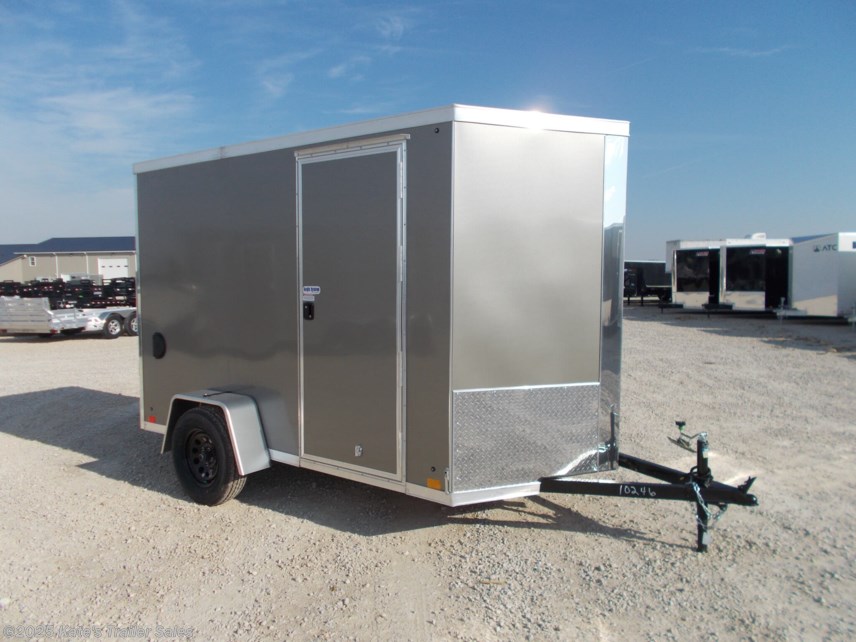 New 2024 Cross Trailers 6X10 Single Axle 16&quot; OC Ramp Door available in Arthur, Illinois