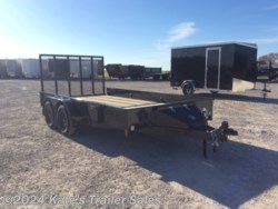 New 2024 Rice Trailers Tandem Stealth 82X14 Solid Side Tandem Axle w Toolbox available in Arthur, Illinois