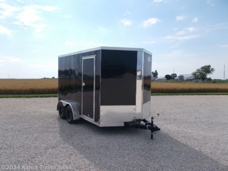 &lt;p&gt;New Cross 7X12&#39; trailer with 12&quot; additional height . (84&quot; Interior height) 712TA&lt;/p&gt;
&lt;p&gt;(2) 3500 LB Axles 7000 LB GVWR&lt;/p&gt;
&lt;p&gt;Everything is 16&quot; on center floor, walls and ceiling,&lt;/p&gt;
&lt;p&gt;Sidewall Vents&lt;/p&gt;
&lt;p&gt;Spare Tire Mount&lt;/p&gt;
&lt;p&gt;Spare Tire&lt;/p&gt;
&lt;p&gt;(4) Recessed D-Rings&lt;/p&gt;
&lt;p&gt;side door with RV latch,&lt;/p&gt;
&lt;p&gt;Rear Ramp door with extra flap,&lt;/p&gt;
&lt;p&gt;V-nose,&lt;/p&gt;
&lt;p&gt;one piece roof,&lt;/p&gt;
&lt;p&gt;radial tires,&lt;/p&gt;
&lt;p&gt;LED lights,&lt;/p&gt;
&lt;p&gt;brakes on both axles,&lt;/p&gt;
&lt;p&gt;Aluminum door hold backs on side door,&lt;/p&gt;
&lt;p&gt;3&quot; exterior bottom trim,&lt;/p&gt;
&lt;p&gt;3/8&quot; waterproof side walls,&lt;/p&gt;
&lt;p&gt;3/4&quot; waterproof floor&lt;/p&gt;
&lt;p&gt;Screwless .030 exterior aluminum skin,&lt;/p&gt;
&lt;p&gt;Dexter axles with EZ Lube hubs.&lt;/p&gt;
&lt;p&gt;3 year limited factory Warranty&amp;nbsp;&lt;/p&gt;
&lt;p&gt;&amp;nbsp;&lt;/p&gt;
&lt;p&gt;**Please call or email us to verify that this trailer is still for sale**&amp;nbsp; All prices on our website are Cash Prices. Tax, Title, and Licensing fees are not included in the listing price. All out-of-state purchasers must bring cash or a cashier&#39;s check. NO OUT OF STATE CHECKS WILL BE ACCEPTED!! We do NOT accept Credit Cards for payment on trailers! *Contact us for the best Out the Door Price* We offer financing through Sheffield Financial &amp;amp; Trailer Solutions Financial with approved credit on new trailers . Ask us about E-Track installs, D-Ring installs, Ladder Rack installs. Here at Kate&#39;s Trailer Sales we try to have over 400 trailers in stock and for sale at our Arthur IL location. We are a licensed Illinois Trailer Dealer. We also have a fully stocked selection of trailer parts and offer trailer service like wheel bearing, brakes, seals, lighting, wood replacement, panel replacement, welding on steel and aluminum, B&amp;amp;W Gooseneck Hitch installs, E-track installs, D-ring installs,Curt Hitches, Adjustable Hitches, B&amp;amp;W adjustable hitches. We stock Enclosed Cargo Trailers, Horse Trailers, Livestock Trailers, ATV Trailers, UTV Trailers, Dump Trailers, Tiltbed Equipment Trailers, Implement Trailers, Car Haulers, Aluminum Trailers, Utility Trailer, Box Trailer, Used Trailer for sale, Bobcat Trailer, Car Trailer, Race Trailers, Gooseneck Trailer, Gooseneck Enclosed Trailers, Gooseneck Dump Trailer, Hydraulic Dovetail Trailers, Low-Pro Trailers, Enclosed Car Trailers, Construction Trailers, Craft Trailers, Tool Trailers, Deckover Trailers, Farm Trailers, Seed Trailers, Skid Loader Trailer, Scissor Lift Trailers, Forklift Trailers, Motorcycle Trailers, Slingshot Trailer, Aluminum Cargo Trailers, Engineered I-Beam Gooseneck Trailers, Buggy Haulers, Jeep Trailers, SXS Trailer, Pipetop Trailer, Spring Loaded Gate Trailers, Trailer to haul my Golf-Cart, Pintle Trailer, Backhoe Trailer, Landscape Trailer, Lawn Care Trailer.&amp;nbsp; We are centrally located between Chicago IL, Indianapolis IN, St Louis MO, Effingham IL, Champaign IL, Decatur IL, Springfield IL, Rockford IL,Peoria IL , Bloomington IL, Mount Vernon IL, Teutopolis IL, Decatur IL, Litchfield IL, Danville IL. We are a dealer for Aluma Aluminum Trailers, Cross Enclosed Cargo Trailers, Load Trail Trailers, Midsota Trailers, Nova Trailers by Midsota, Pace Trailers, Lamar Trailers, Rice Trailers, Sundowner Trailers, ATC Trailers, H&amp;amp;H Trailers, Horizon Trailers, Delta Livestock Trailers, Delta Horse Trailers.&lt;/p&gt;